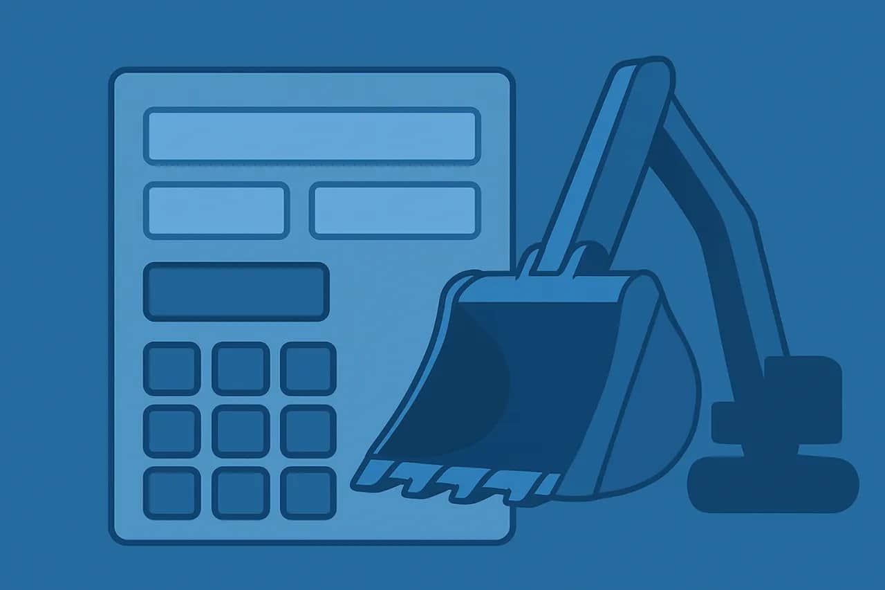 Jak obliczyć pojemność łyżki koparki? Poradnik krok po kroku