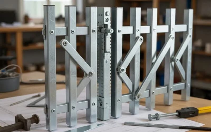 Mechanizmy bram harmonijkowych: montaż, wybór i DIY poradnik