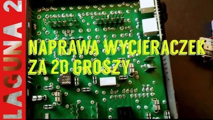 Tylna wycieraczka Laguna II Kombi: Naprawa mechanizmu krok po kroku